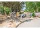 Outdoor patio with dining area and grill, ideal for entertaining and enjoying the backyard at 113 Gold Bridge Xing, Canton, GA 30114