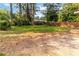 Spacious backyard surrounded by mature trees and lush greenery, creating a private outdoor space at 1554 Columbia Cir, Decatur, GA 30032