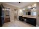 Spacious bathroom features a double vanity, walk-in shower, and neutral decor at 1984 Mendenhall Cir, Atlanta, GA 30341