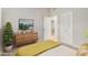 Cozy bedroom featuring a modern dresser, neutral walls, and ample closet space for organized living at 340 Bell Se St, Marietta, GA 30060