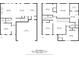 Detailed floor plans showcasing both first and second floor layouts, including all rooms and dimensions at 306 Coppergate Ct, Holly Springs, GA 30115