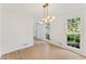 Bright dining space ready for customization with new furniture and design at 3878 Brookside Pkwy, Decatur, GA 30034