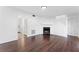 The living room features a fireplace and hardwood floors, creating a cozy and inviting space at 3775 Reston Ln, Decatur, GA 30034