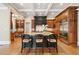 Spacious kitchen with a large island, custom cabinets, and stainless steel refrigerator at 4304 Berkford Ne Cir, Brookhaven, GA 30319