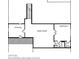 Second-floor plan highlighting a media room, bedroom, bathroom, and storage area at 5330 Keepsake Court, Cumming, GA 30040