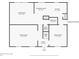 Open floor plan with kitchen, living room, Gathering room, dining room, bathroom, breakfast nook and foyer at 6338 Boyett Dr, Norcross, GA 30093