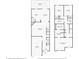Detailed floor plans for both first and second floors showing layout of entire home at 1936 Lakeshore Overlook Circle Nw Cir, Kennesaw, GA 30152