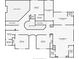 Second floorplan showing multiple bedrooms, bathrooms and closets, including the primary bedroom at 2145 Sugarstone Ct, Lawrenceville, GA 30043