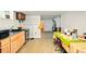 Basement kitchen with sink, oven and eat in kitchen at 6126 Knights Ln, Douglasville, GA 30135