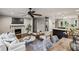 Spacious living area with an open layout connecting the kitchen, dining, and seating areas, enhancing social interaction at 1735 Jobeth Se Ave, Atlanta, GA 30316