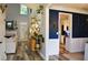 Bright, stylish entryway with hardwood floors, high ceilings, and modern decor at 1951 Barrett Knoll Nw Cir, Kennesaw, GA 30152