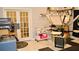 This workshop area has plenty of room for machines, storage and work areas at 1951 Barrett Knoll Nw Cir, Kennesaw, GA 30152