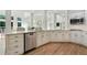 Spacious kitchen with white cabinets, stainless steel appliances, and granite countertops at 5602 Asheforde Ln, Marietta, GA 30068