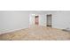 Bright basement area featuring neutral flooring and convenient access to storage space at 766 Lost Creek Cir, Stone Mountain, GA 30088