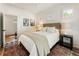Bright bedroom with large windows, ceiling fan, and neutral decor at 3233 Osborne Ne Rd, Brookhaven, GA 30319