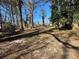 Spacious backyard with trees and a driveway at 1457 Richland Road Southwest, Atlanta, GA 30310