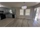 Kitchen with wood floors and neutral paint at 1457 Richland Road Southwest, Atlanta, GA 30310