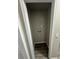 A small interior closet featuring neutral walls, flooring and hookups for a washer and dryer at 1457 Richland Sw Rd, Atlanta, GA 30310