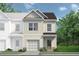 Charming townhome featuring a one-car garage and a welcoming front entrance with sidewalk appeal at 55 Alameda St # 6, Loganville, GA 30052