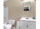 Standard bathroom featuring a white vanity and toilet at 3510 Dunn Se St, Smyrna, GA 30080