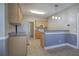 Open kitchen with stainless appliances and an eat-in dining area at 2500 Rosehill Cir, Lithia Springs, GA 30122