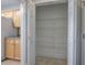 Walk-in pantry with shelving provides lots of storage space in the kitchen area at 2500 Rosehill Cir, Lithia Springs, GA 30122