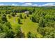 Secluded home on large lot with mature trees and a winding drive at 195 Connesena Rd, Kingston, GA 30145