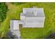 Aerial view of a home showing the roof and landscaping at 195 Connesena Rd, Kingston, GA 30145