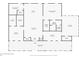 Detailed floor plan showcasing the layout of the house, including room dimensions and locations at 195 Connesena Rd, Kingston, GA 30145