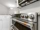 A Cafe series stainless steel oven with digital controls and a sleek, modern design at 3040 Ivey Oaks Ln, Roswell, GA 30076