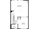 Detailed floor plan showcases the layout of the kitchen, dining area, living room, and bathroom at 5589 Trace Views Dr, Norcross, GA 30071