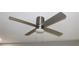Modern ceiling fan with four blades and a built-in light fixture at 4059 Canby Ln, Decatur, GA 30035