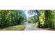 Scenic view of the property from the street, surrounded by mature trees at 4059 Canby Ln, Decatur, GA 30035