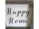 Rustic 'Happy Home' wall decor in a gray frame, adding a cozy touch to the space at 1800 Clairmont Lk # 630, Decatur, GA 30033
