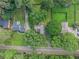 Aerial view showing the property's layout, landscaping, and neighborhood at 4819 Elam Rd, Stone Mountain, GA 30083