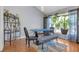 Inviting dining area featuring hardwood floors and natural light at 3383 Spirit Nw Dr, Kennesaw, GA 30144