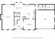 Detailed floor plan showcasing the layout of the home with labeled rooms at 345 Riverstone Dr, Hiram, GA 30141