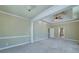 Bedroom features neutral carpet and paint, complemented by natural light at 7804 Gusty Trl, Douglasville, GA 30135