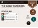 Outdoor report showing nearby golf courses, parks, and lakes at 7804 Gusty Trl, Douglasville, GA 30135