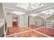 Stunning dining area with mirrored walls creating an open and airy atmosphere, ideal for gatherings at 4248 River Green Nw Dr # 310, Atlanta, GA 30327
