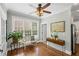 Cozy breakfast nook filled with natural light and charming decor at 7615 Laurel Oak Dr, Suwanee, GA 30024