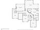 Second floor layout featuring the primary bedroom, entertainment room, and additional bedrooms at 7615 Laurel Oak Dr, Suwanee, GA 30024