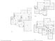 Overall floorplan view including first floor, second floor and basement layouts at 7615 Laurel Oak Dr, Suwanee, GA 30024