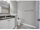 Bathroom featuring modern fixtures and a granite vanity at 1250 Parkwood Se Cir # 1213, Atlanta, GA 30339