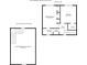 Detailed floor plan of the home's second floor, illustrating the layout and dimensions of each room at 4800 Silverberry Nw Ln, Acworth, GA 30102