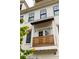 Close-up of a balcony on a modern townhome, highlighting design and architectural features at 1196 Wylie Se St, Atlanta, GA 30316