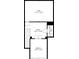 Floorplan of attic level with room and balcony at 1196 Wylie Se St, Atlanta, GA 30316