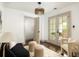 Cozy living room with stylish furniture and access to the outdoor patio at 1196 Wylie Se St, Atlanta, GA 30316