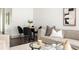 Bright living area with contemporary furnishings including a comfortable sectional sofa at 1196 Wylie Se St, Atlanta, GA 30316