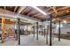 Unfinished basement with exposed ducts and support beams at 3332 Oak Grove Rd, Loganville, GA 30052